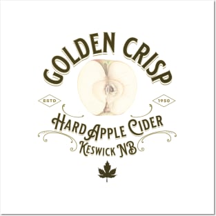 Golden Crisp Hard Apple Cider Posters and Art